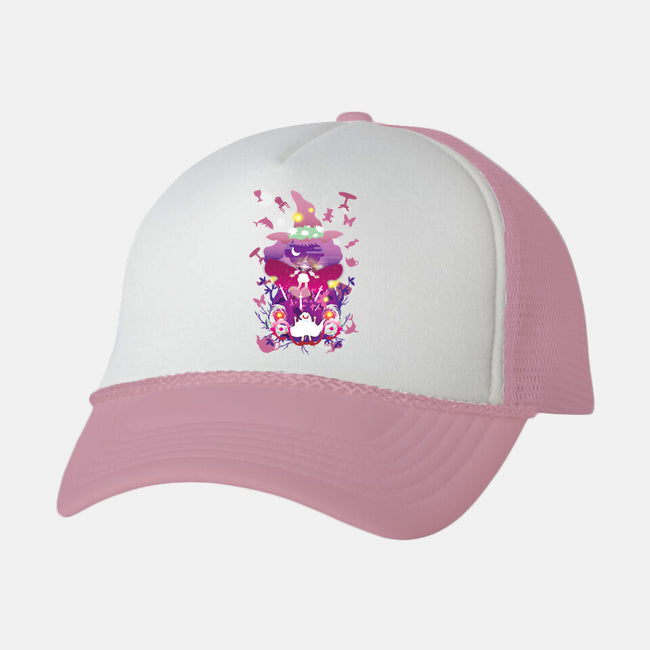 The Dream Witch-unisex trucker hat-SwensonaDesigns