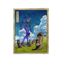 Colossus On Easter Island-none polyester shower curtain-albertocubatas