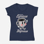 More Espresso Less Despresso-womens v-neck tee-Tri haryadi