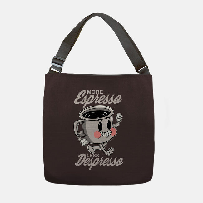 More Espresso Less Despresso-none adjustable tote bag-Tri haryadi