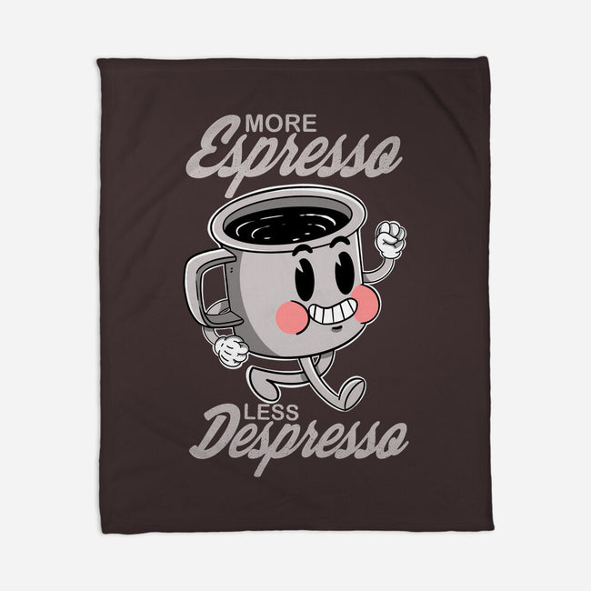 More Espresso Less Despresso-none fleece blanket-Tri haryadi