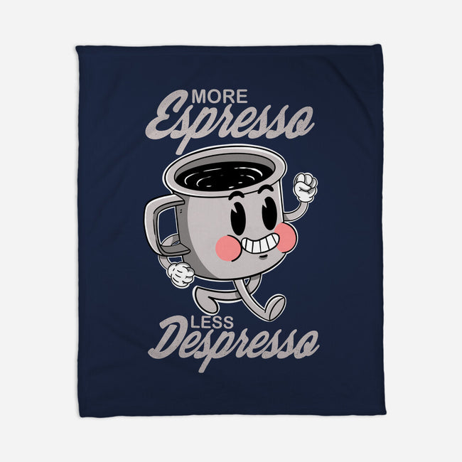 More Espresso Less Despresso-none fleece blanket-Tri haryadi