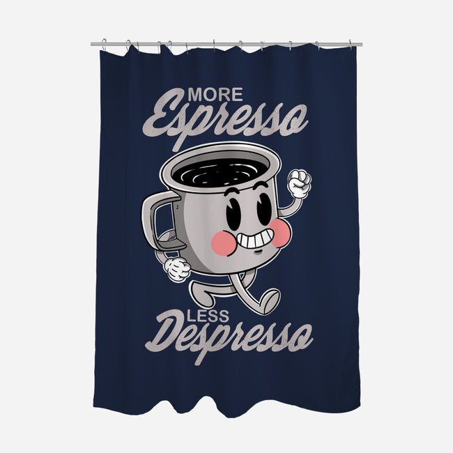 More Espresso Less Despresso-none polyester shower curtain-Tri haryadi