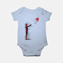 Spider With Balloon-baby basic onesie-zascanauta