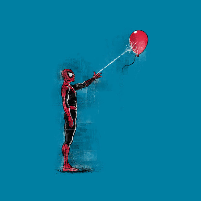 Spider With Balloon-none matte poster-zascanauta