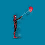 Spider With Balloon-womens basic tee-zascanauta