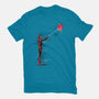 Spider With Balloon-unisex basic tee-zascanauta