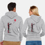 Spider With Balloon-unisex zip-up sweatshirt-zascanauta