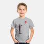 Spider With Balloon-youth basic tee-zascanauta