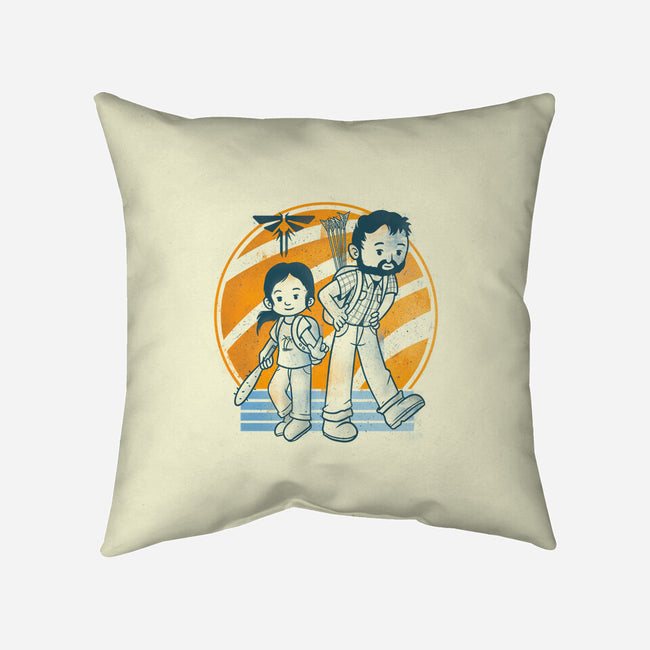 We Survive-none removable cover throw pillow-Eoli Studio