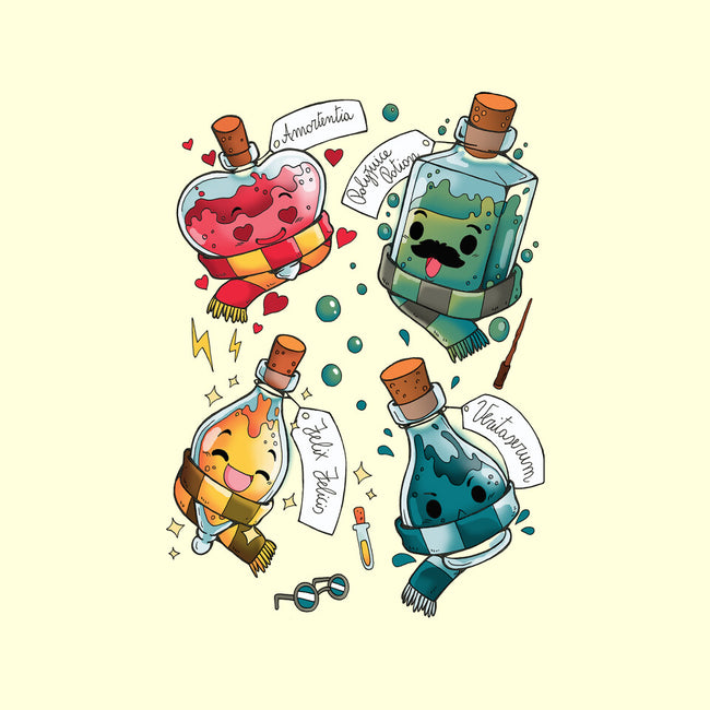 Magical Potions-none glossy sticker-Vallina84