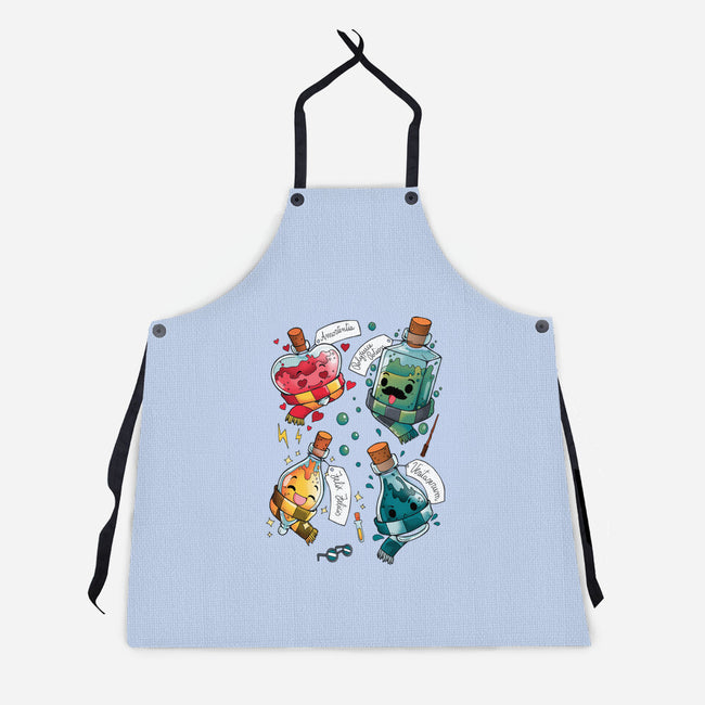Magical Potions-unisex kitchen apron-Vallina84