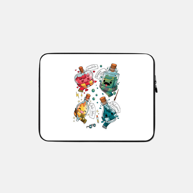 Magical Potions-none zippered laptop sleeve-Vallina84