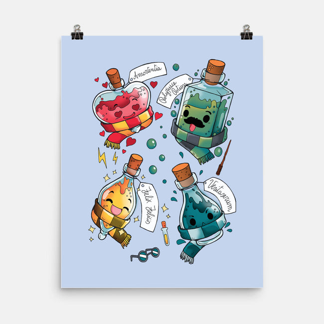 Magical Potions-none matte poster-Vallina84