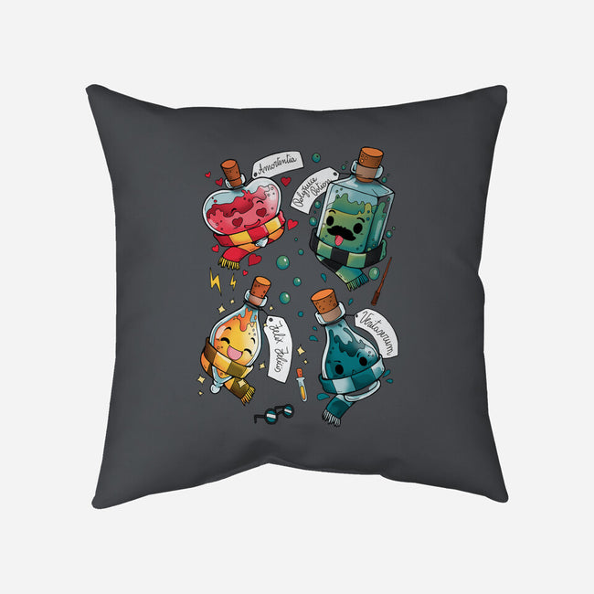 Magical Potions-none removable cover throw pillow-Vallina84