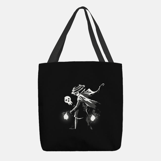 Creature Of Darkness-none basic tote bag-Vallina84