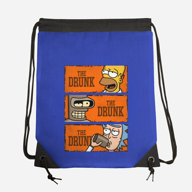 The Drunks-none drawstring bag-Barbadifuoco