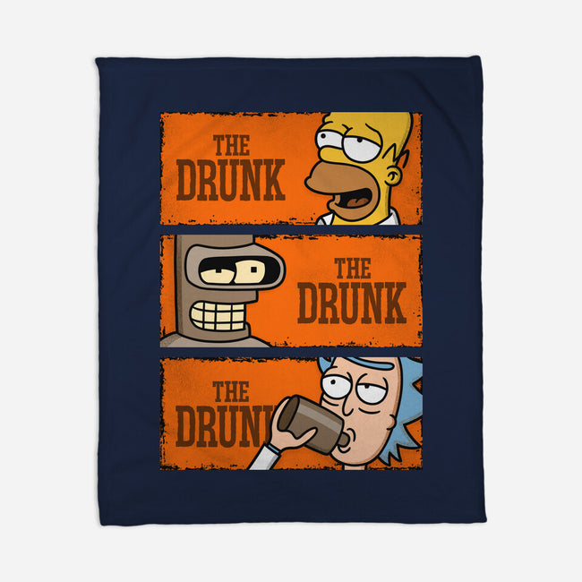 The Drunks-none fleece blanket-Barbadifuoco