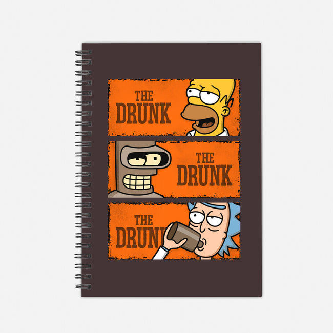 The Drunks-none dot grid notebook-Barbadifuoco