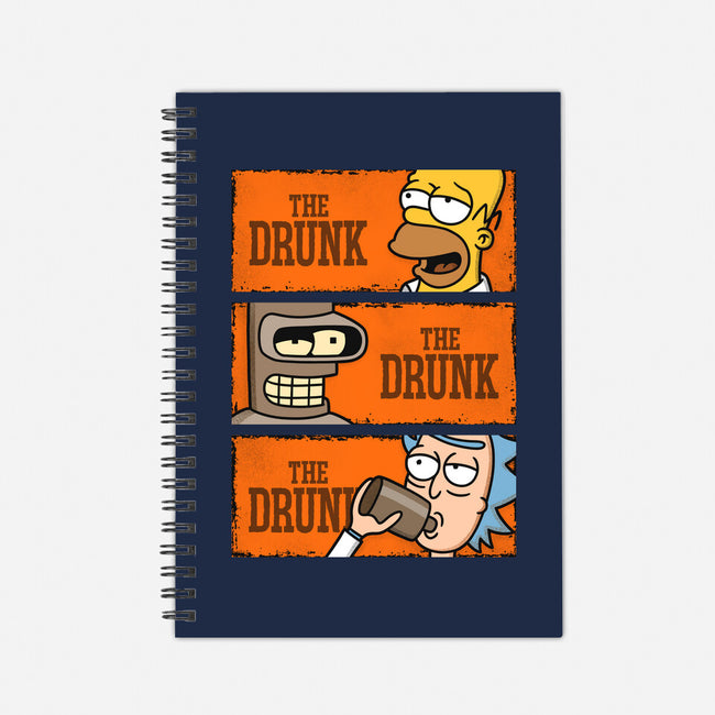 The Drunks-none dot grid notebook-Barbadifuoco