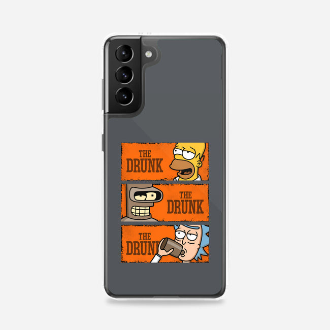 The Drunks-samsung snap phone case-Barbadifuoco