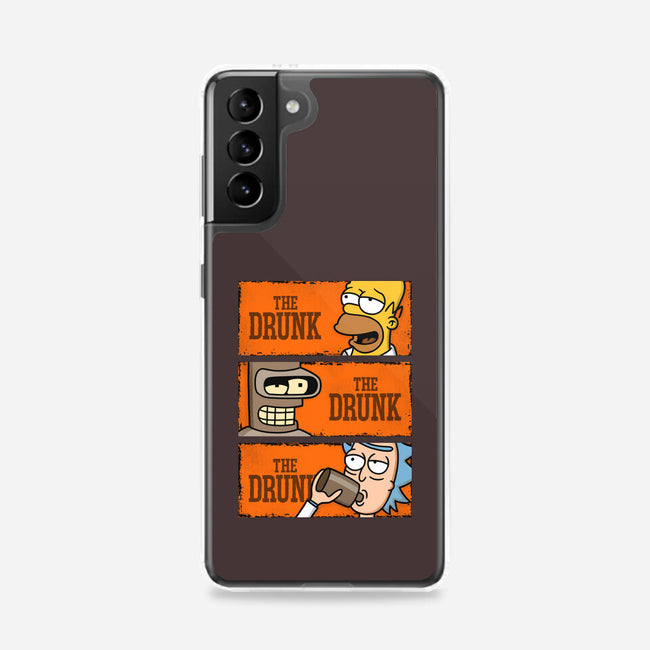 The Drunks-samsung snap phone case-Barbadifuoco