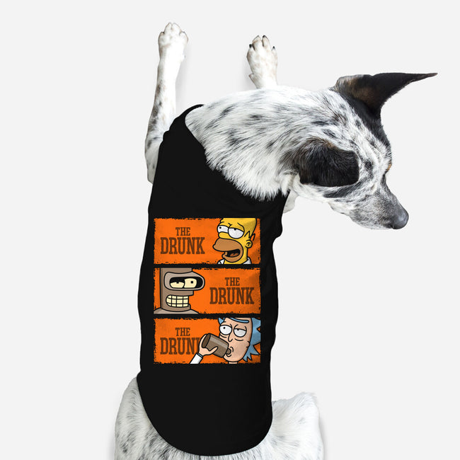 The Drunks-dog basic pet tank-Barbadifuoco