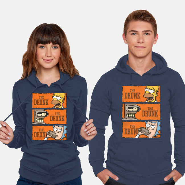 The Drunks-unisex pullover sweatshirt-Barbadifuoco