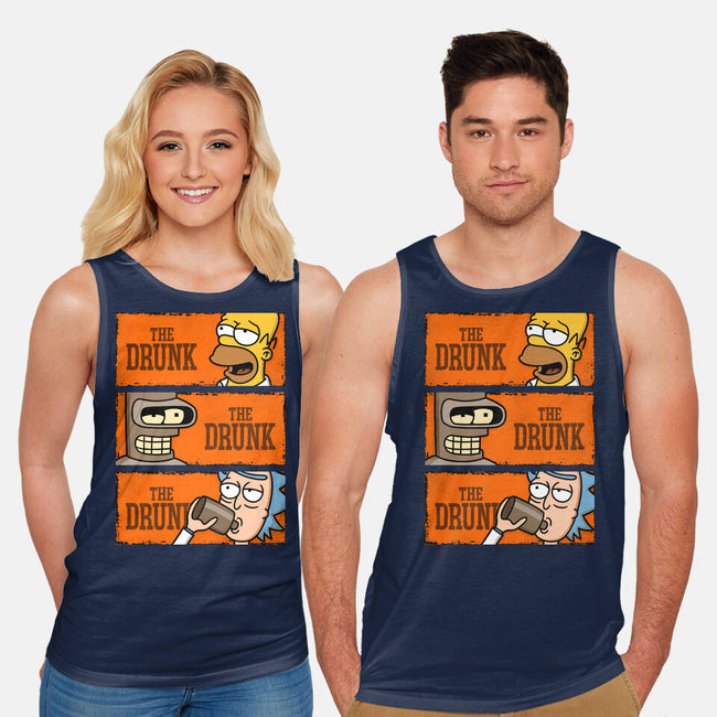 The Drunks-unisex basic tank-Barbadifuoco