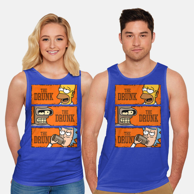 The Drunks-unisex basic tank-Barbadifuoco