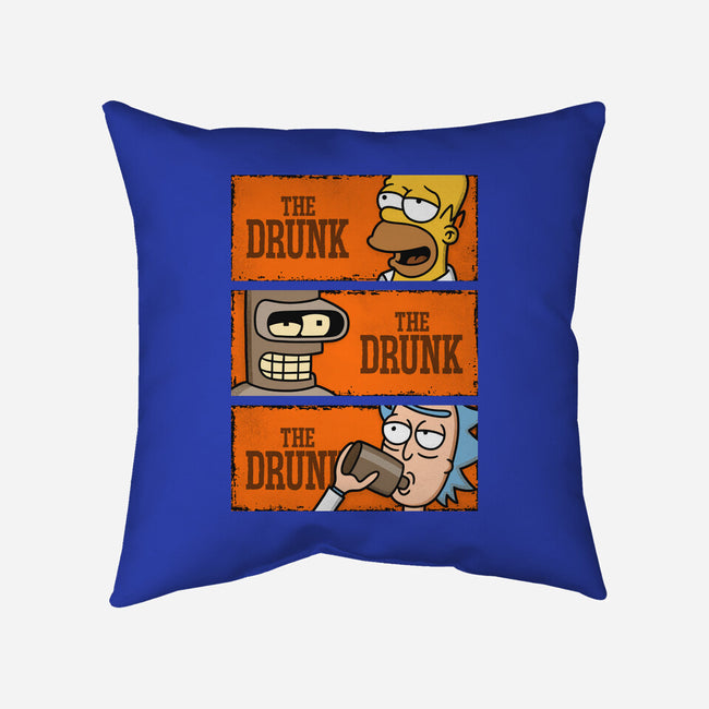 The Drunks-none removable cover w insert throw pillow-Barbadifuoco