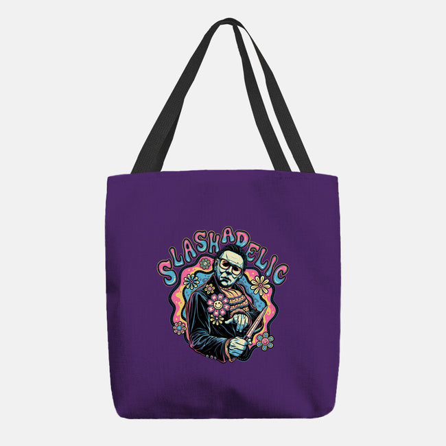 Slashadelic-none basic tote bag-momma_gorilla