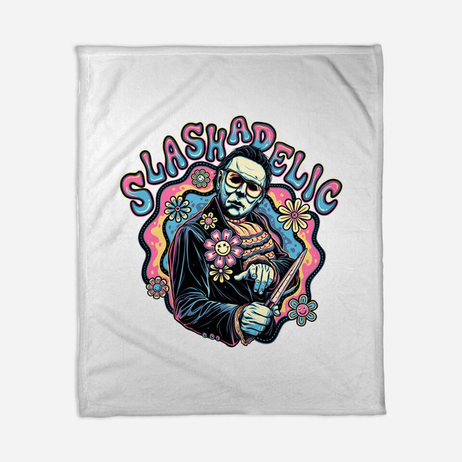 Slashadelic-none fleece blanket-momma_gorilla