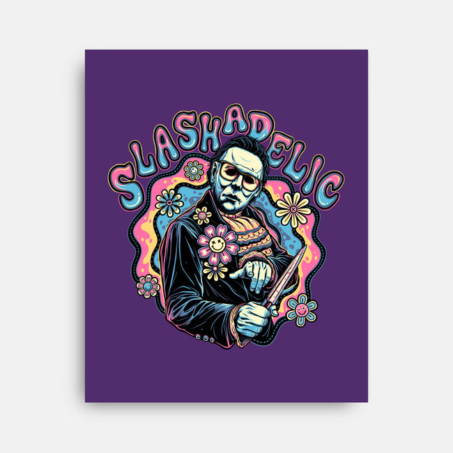 Slashadelic-none stretched canvas-momma_gorilla