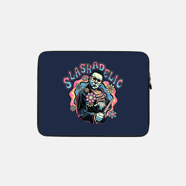 Slashadelic-none zippered laptop sleeve-momma_gorilla