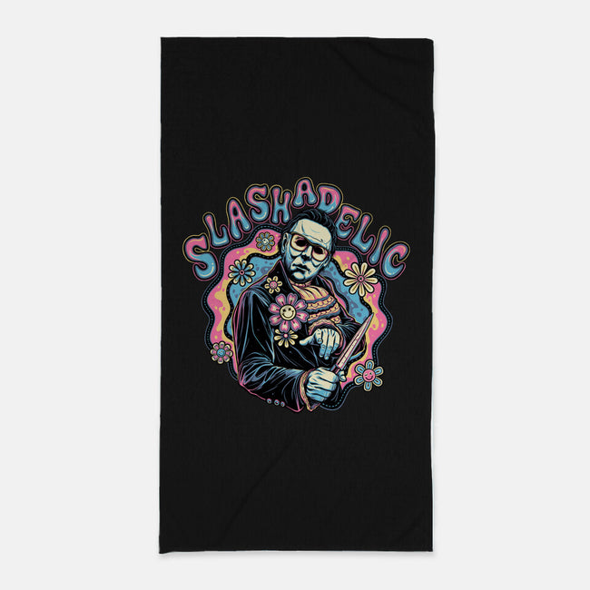 Slashadelic-none beach towel-momma_gorilla