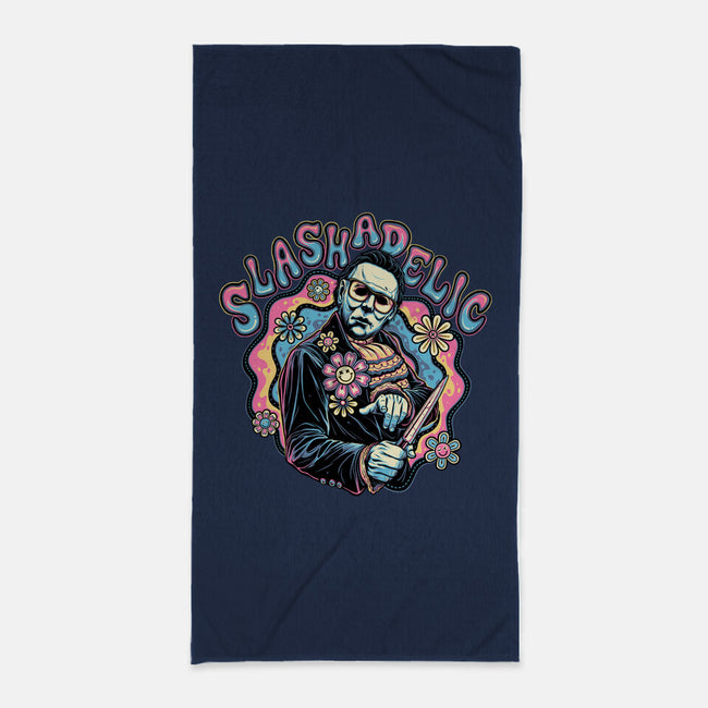 Slashadelic-none beach towel-momma_gorilla