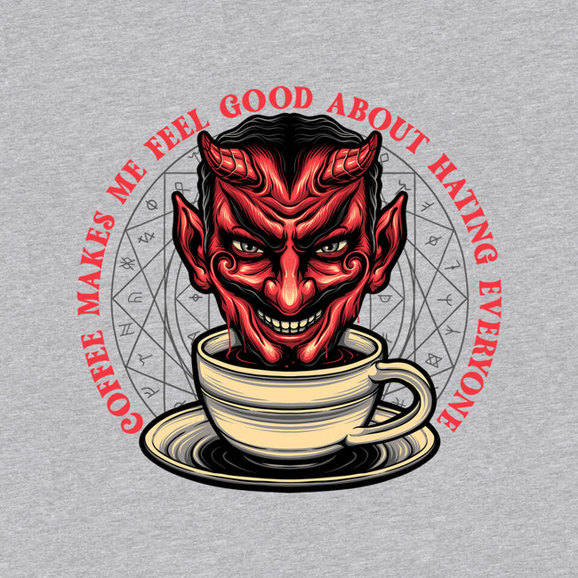 The Coffee Devil-unisex pullover sweatshirt-momma_gorilla