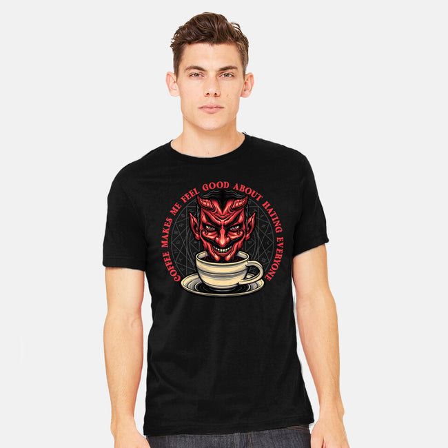 The Coffee Devil-mens heavyweight tee-momma_gorilla