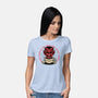 The Coffee Devil-womens basic tee-momma_gorilla