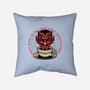 The Coffee Devil-none removable cover throw pillow-momma_gorilla