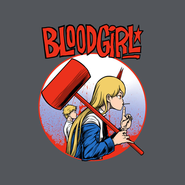 Blood Girl-womens v-neck tee-joerawks