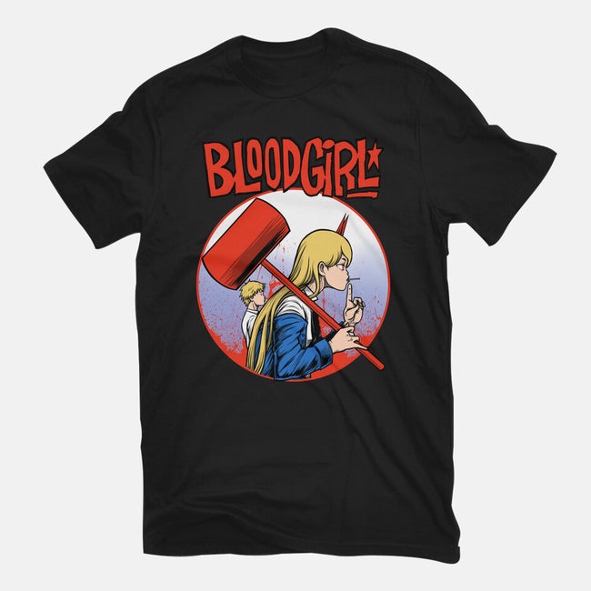 Blood Girl-womens basic tee-joerawks