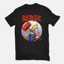 Blood Girl-womens fitted tee-joerawks