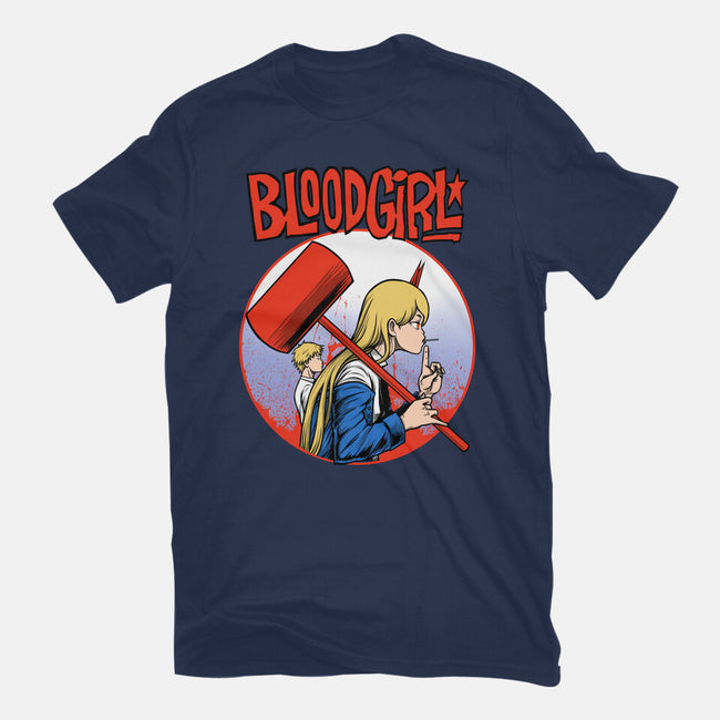 Blood Girl-womens basic tee-joerawks
