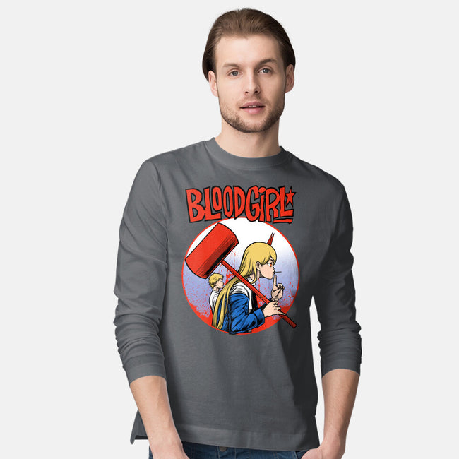 Blood Girl-mens long sleeved tee-joerawks
