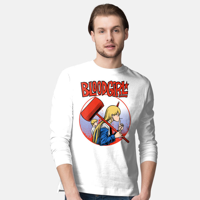 Blood Girl-mens long sleeved tee-joerawks