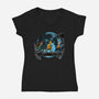 Hakuno Yaiba-womens v-neck tee-joerawks