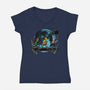Hakuno Yaiba-womens v-neck tee-joerawks