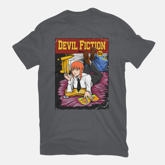 Devil Fiction-womens basic tee-joerawks